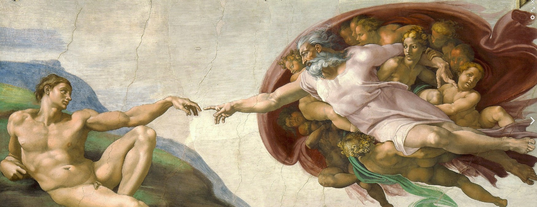 Michelangelo's Creation of Adam I