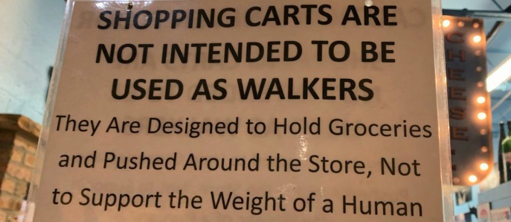Shopping cart use rules